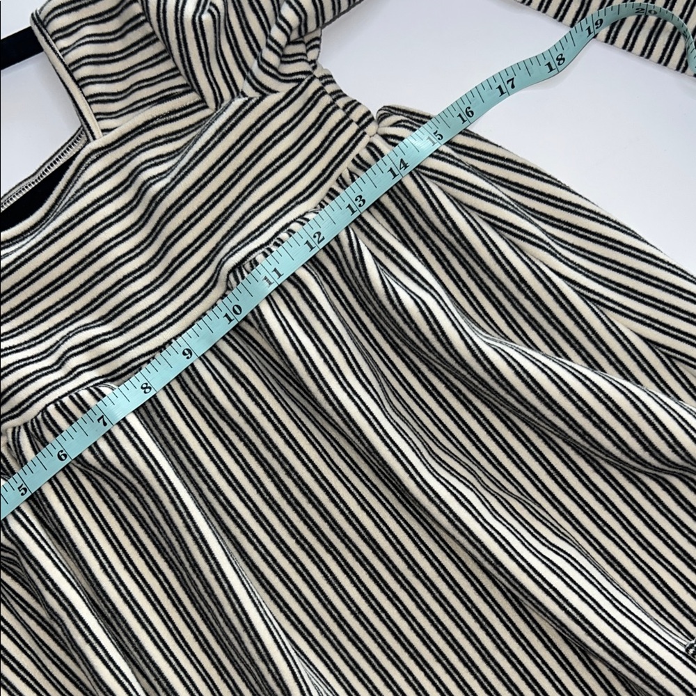 Vignette Black and White Striped Dress - Picture 7 of 9